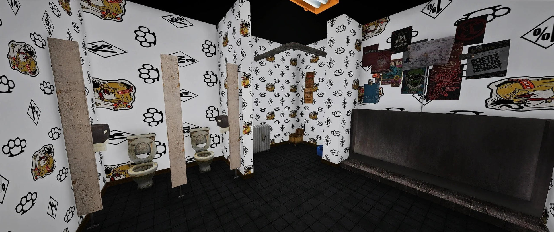  Biker Basement Mayans MC