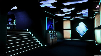  Blue night stripclub