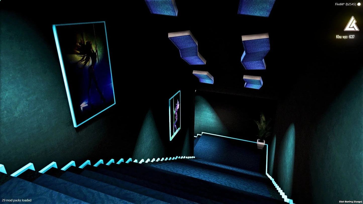  Blue night stripclub
