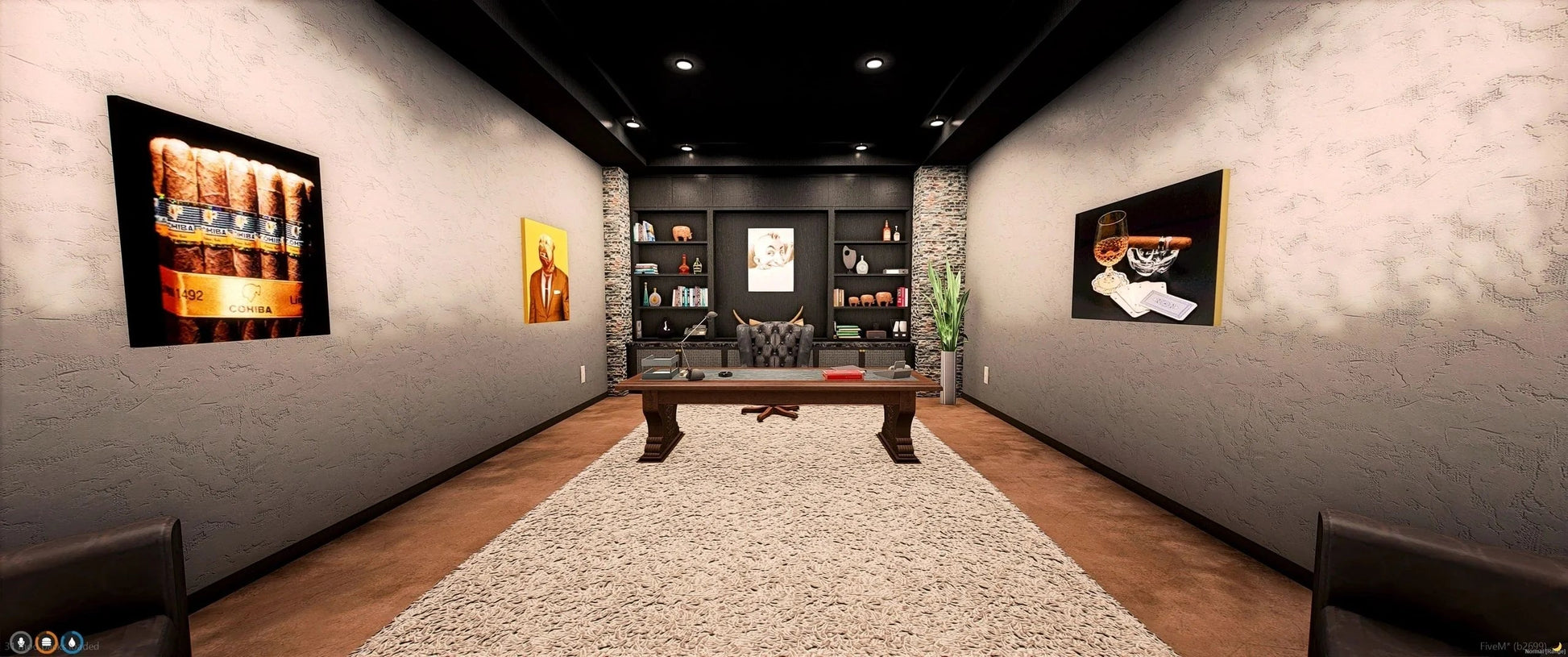  Cigar Bar & Lounge | Pain's Designs