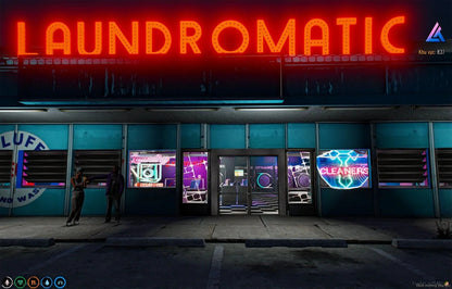  Cyberpunk Laundromatic
