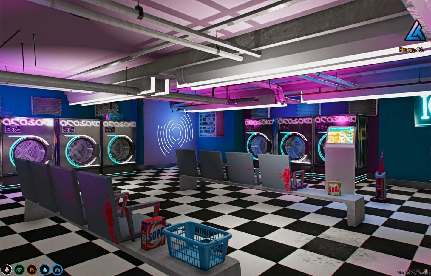  Cyberpunk Laundromatic