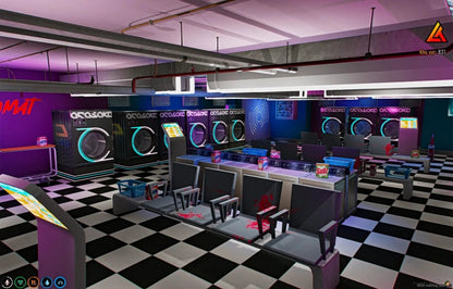  Cyberpunk Laundromatic