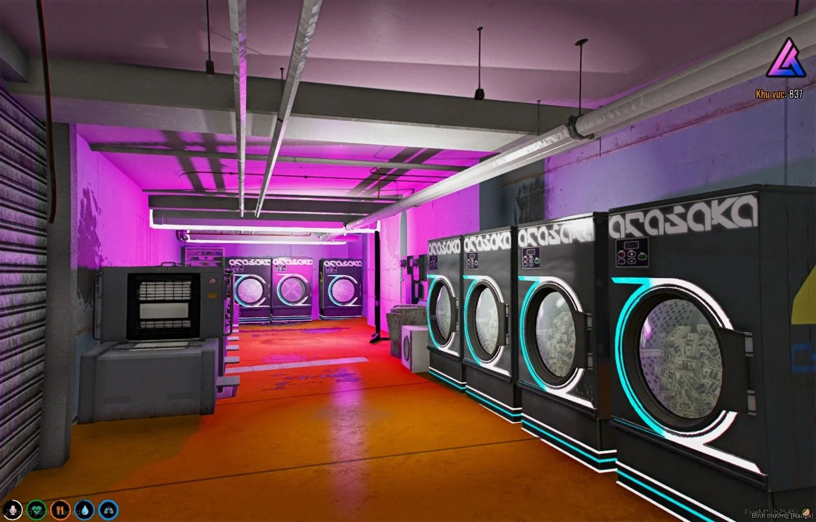  Cyberpunk Laundromatic