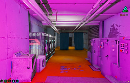  Cyberpunk Laundromatic