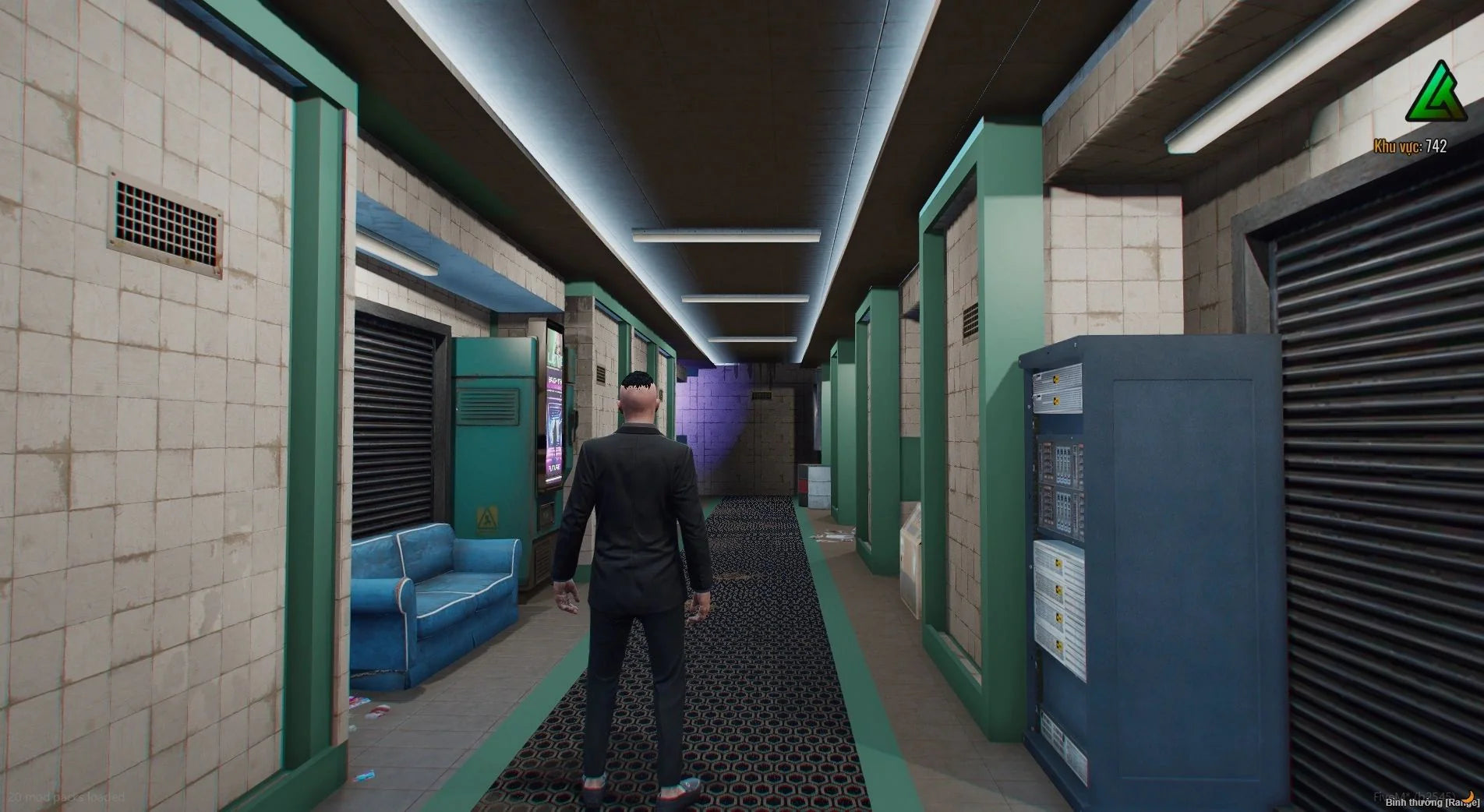  Cyberpunk apartment