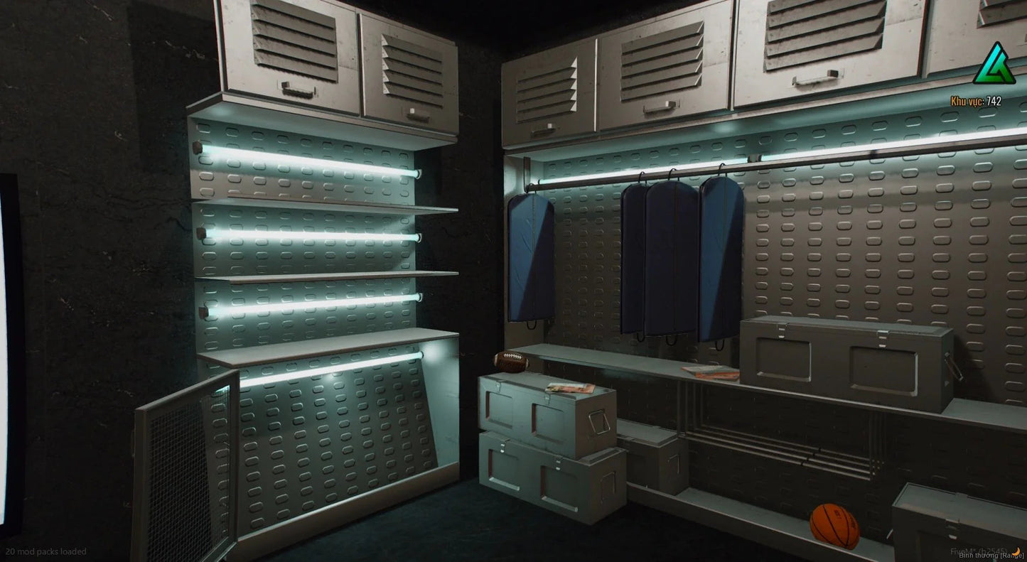  Cyberpunk apartment