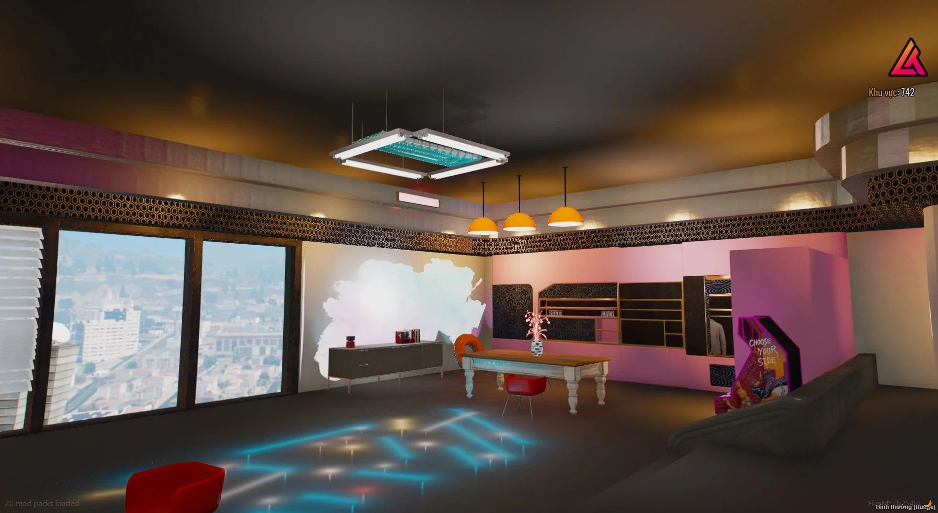  Cyberpunk apartment