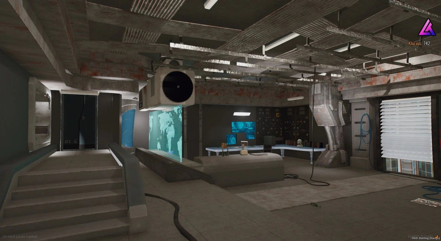 Cyberpunk apartment