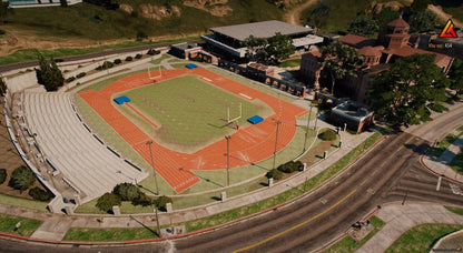  FOOTBALL FIELDBASKETBALL COURT HIGH SCHOOL