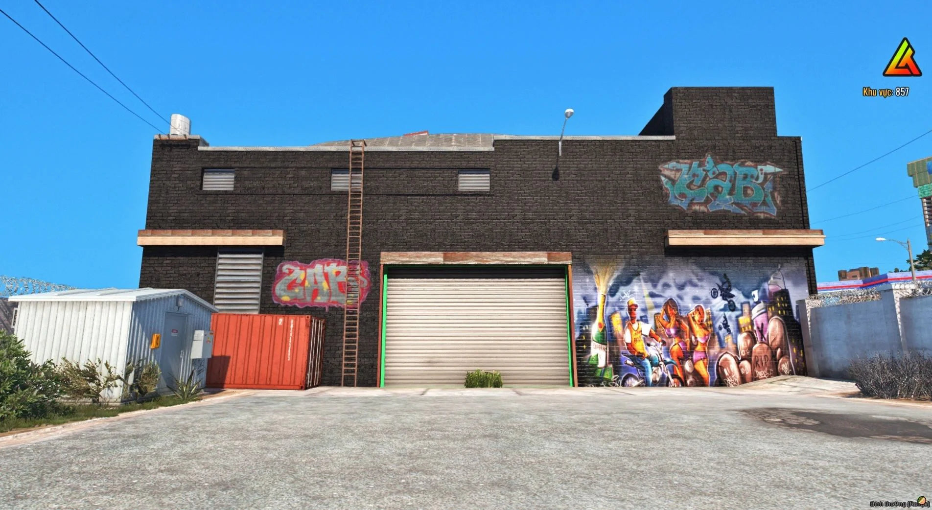  Grove Street Gang Compound (Gang Zone)