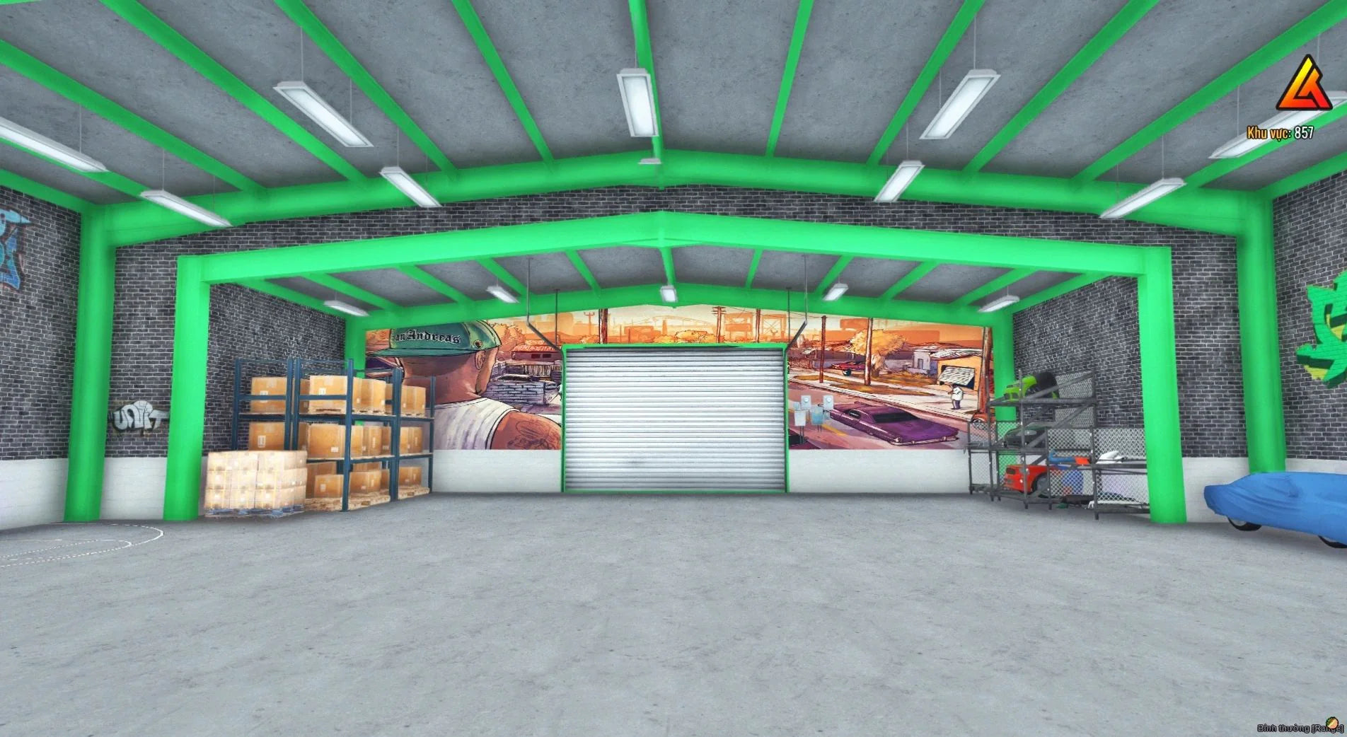  Grove Street Gang Compound (Gang Zone)