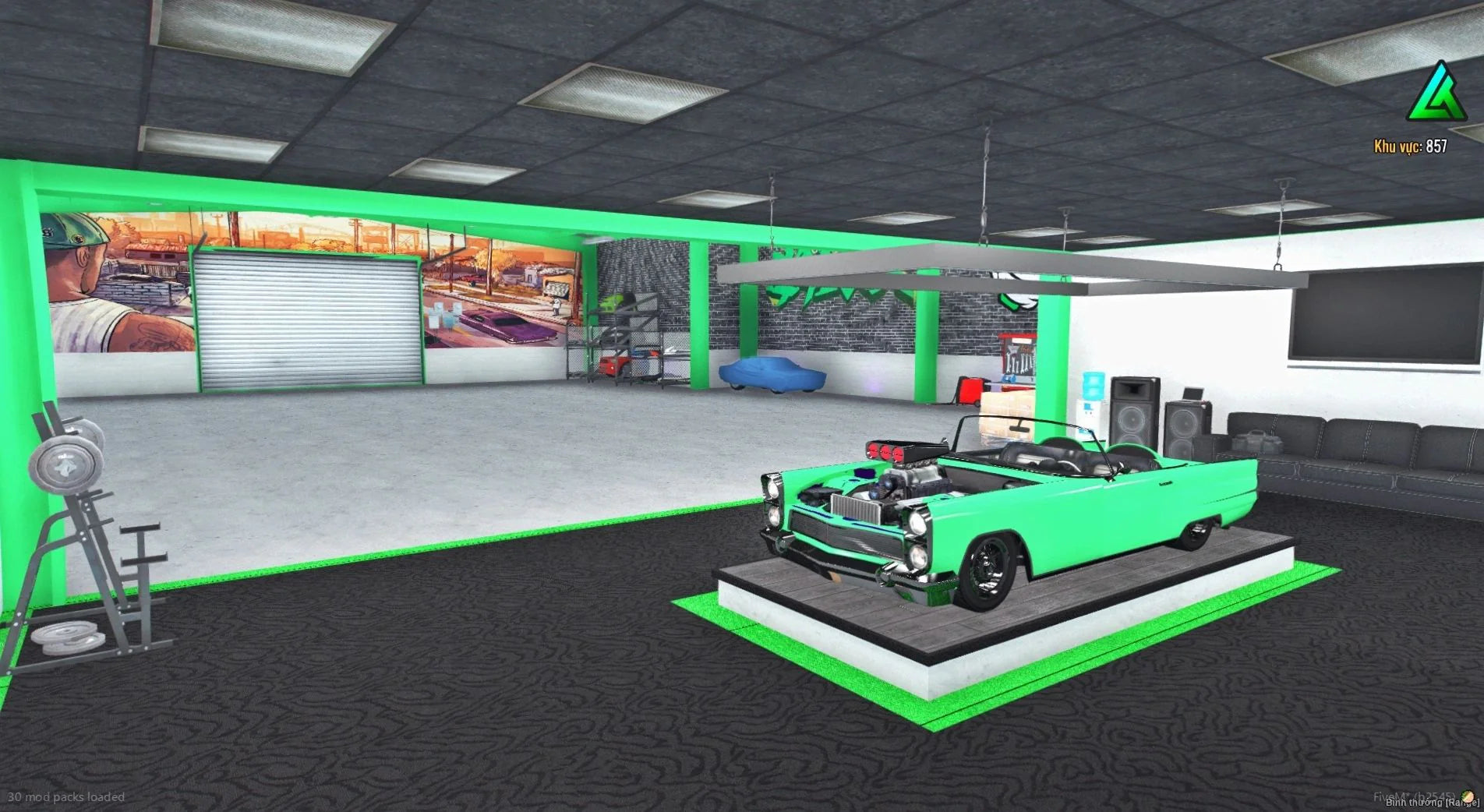  Grove Street Gang Compound (Gang Zone)