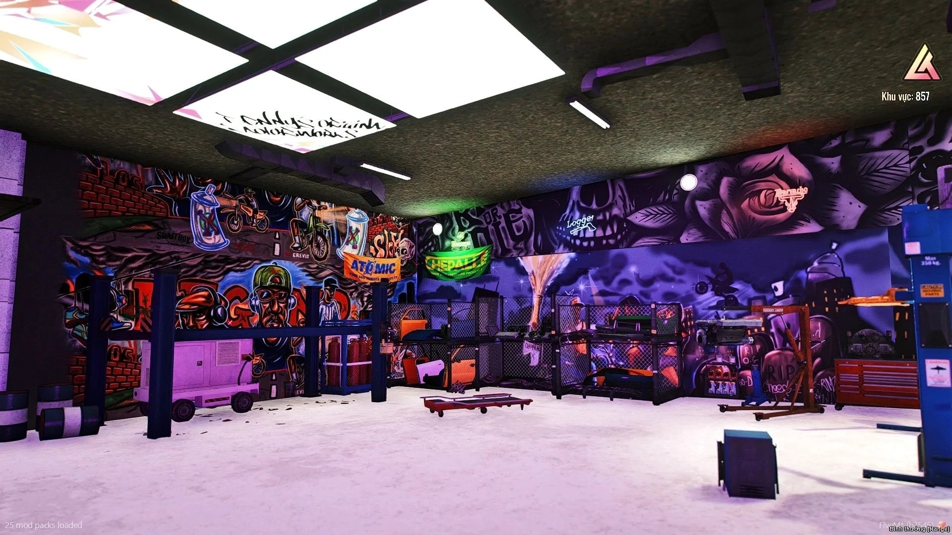  Grove Street Garage-Grow Room
