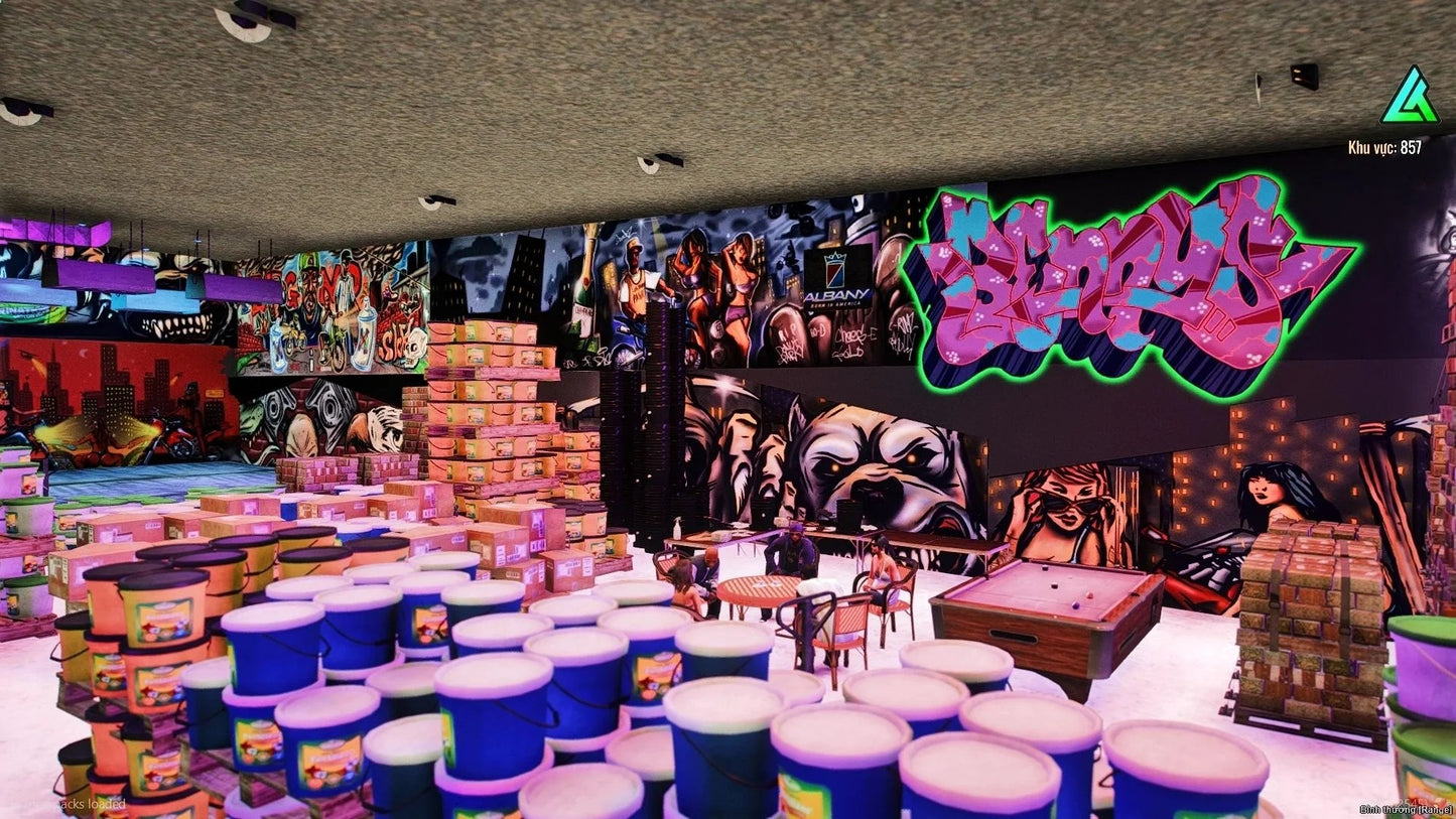  Grove Street Garage-Grow Room