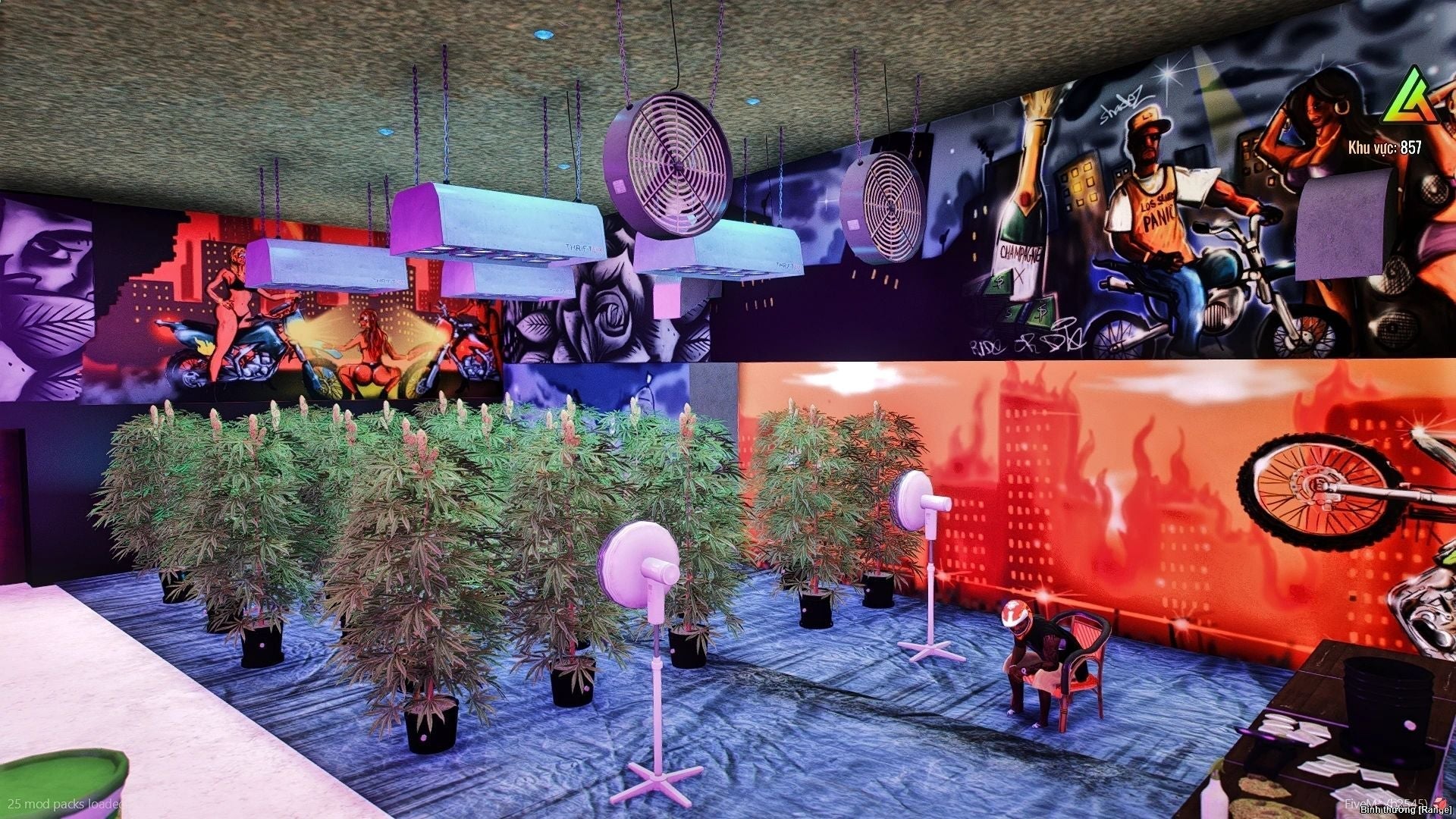  Grove Street Garage-Grow Room