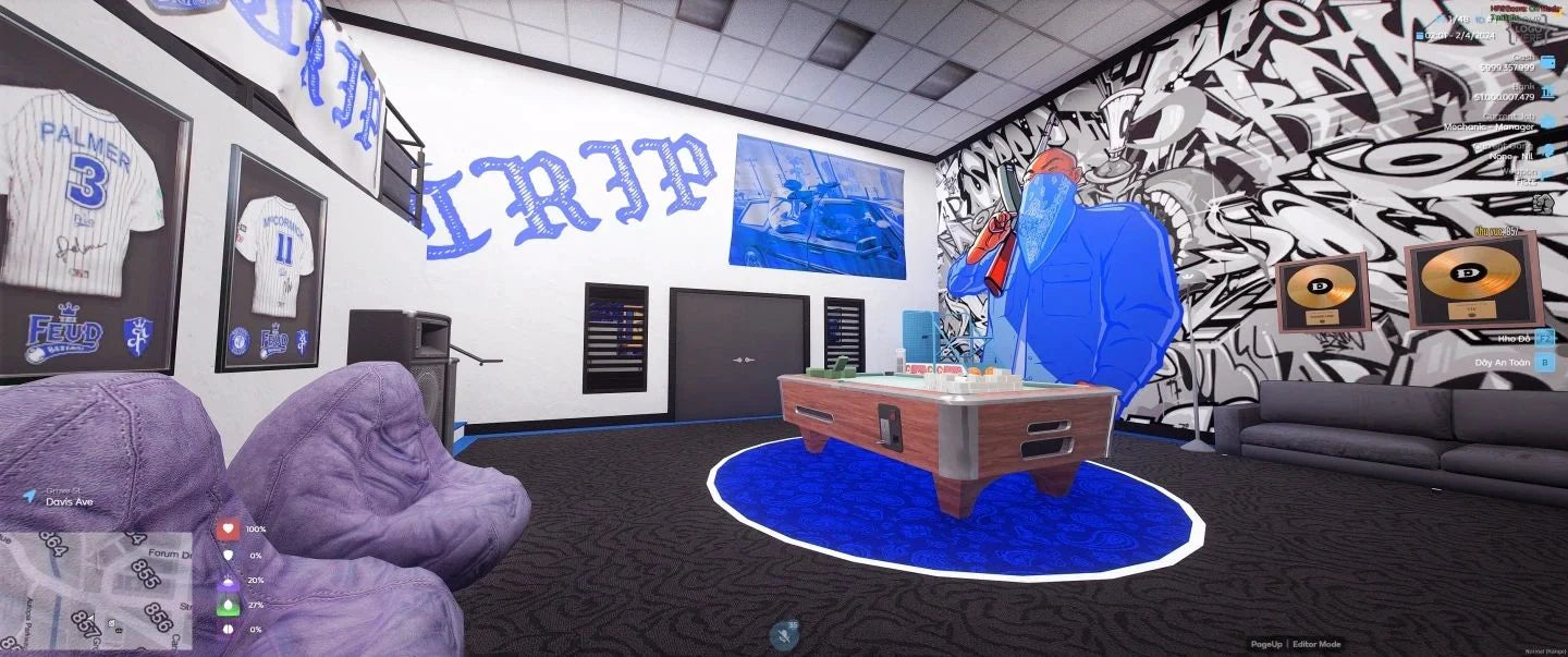  MC GroveStreet Gang Compound Crips Version