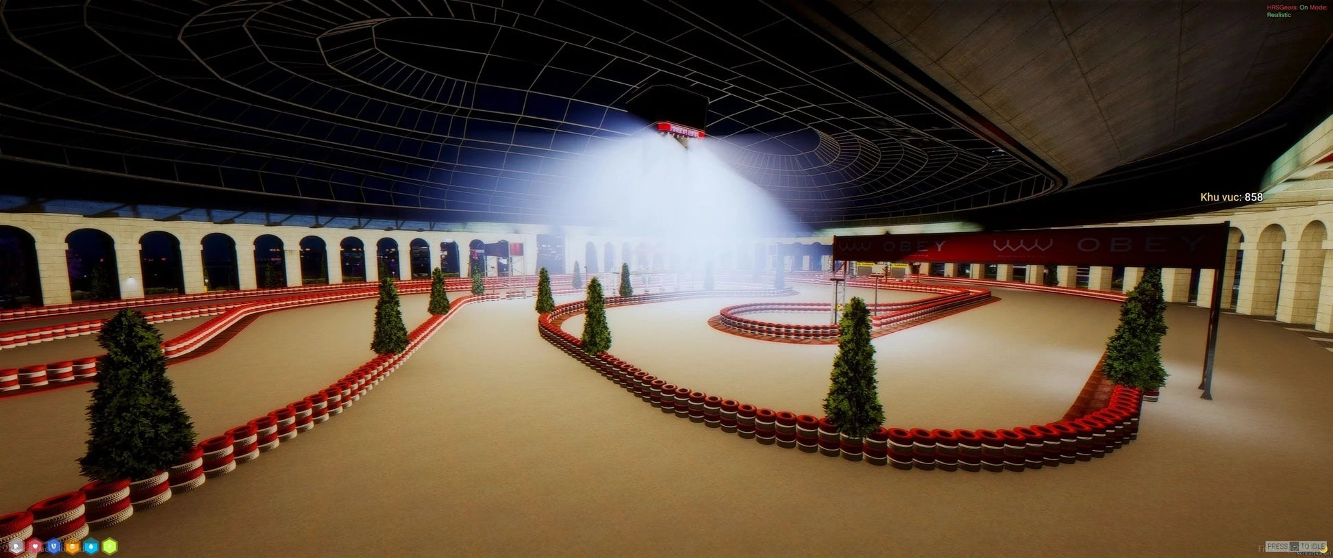  MazeBank Kart Arena V2
