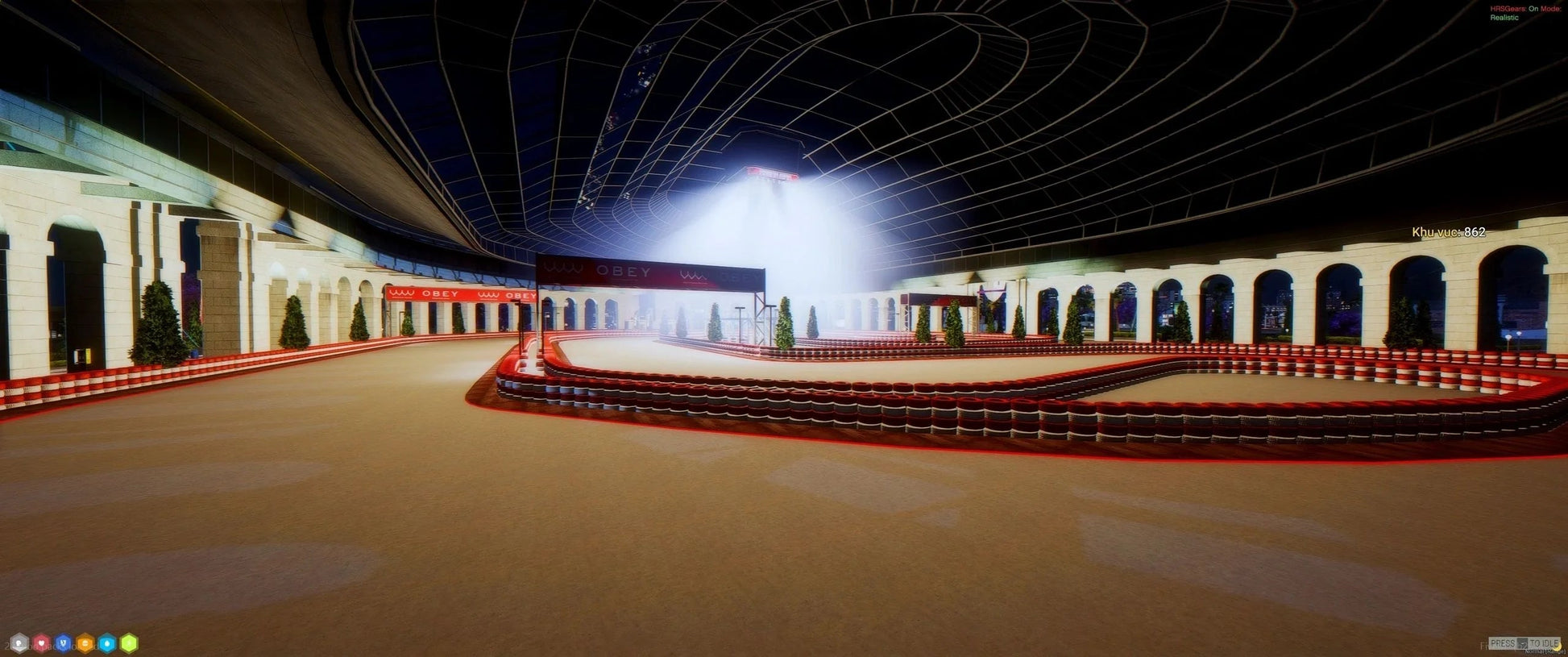  MazeBank Kart Arena V2