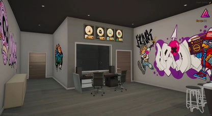  Interior - Radio Station Interior & Exterior Overview