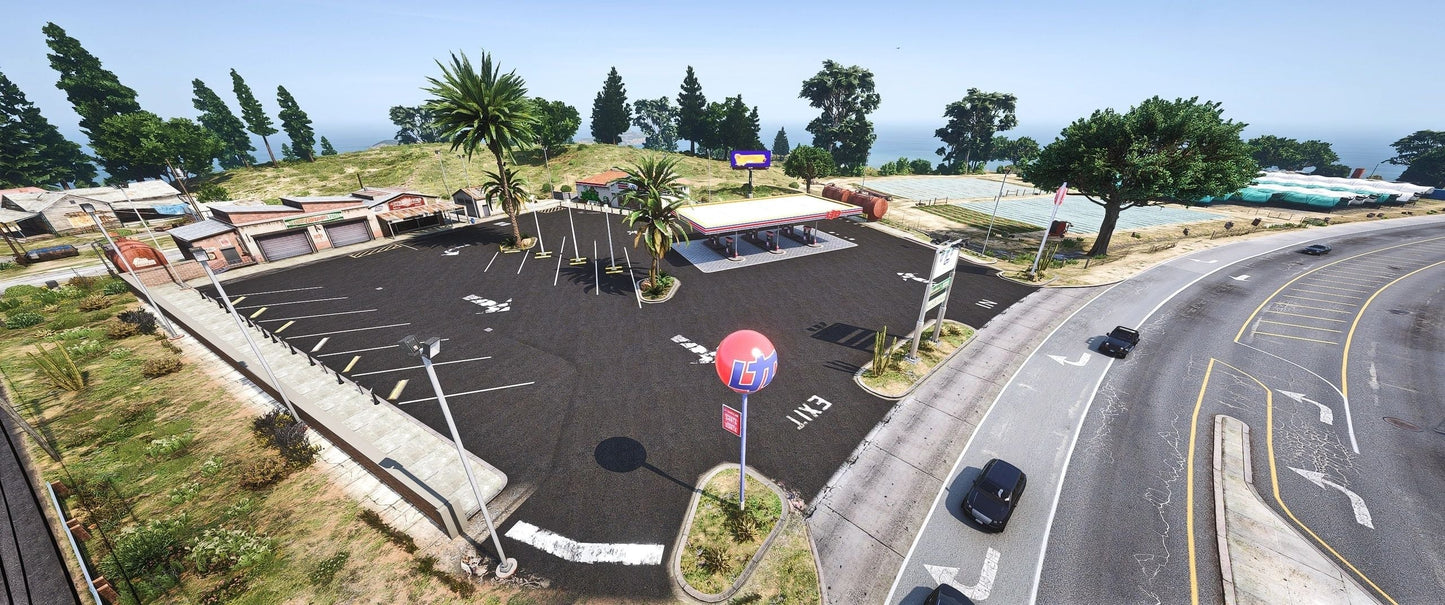  Paleto Bay Dealership (Hidden plant in shop)