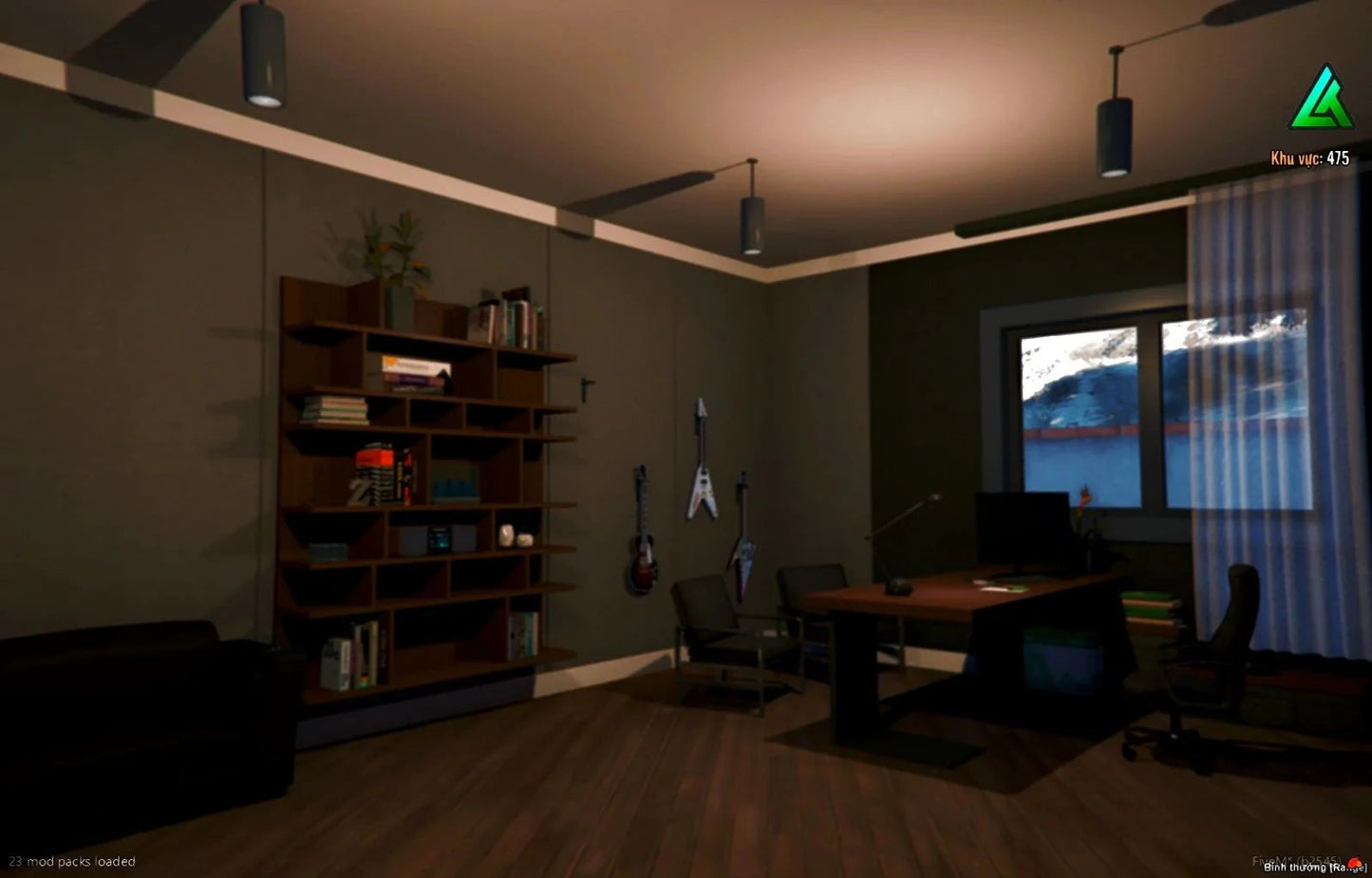 Open Interior - Black House