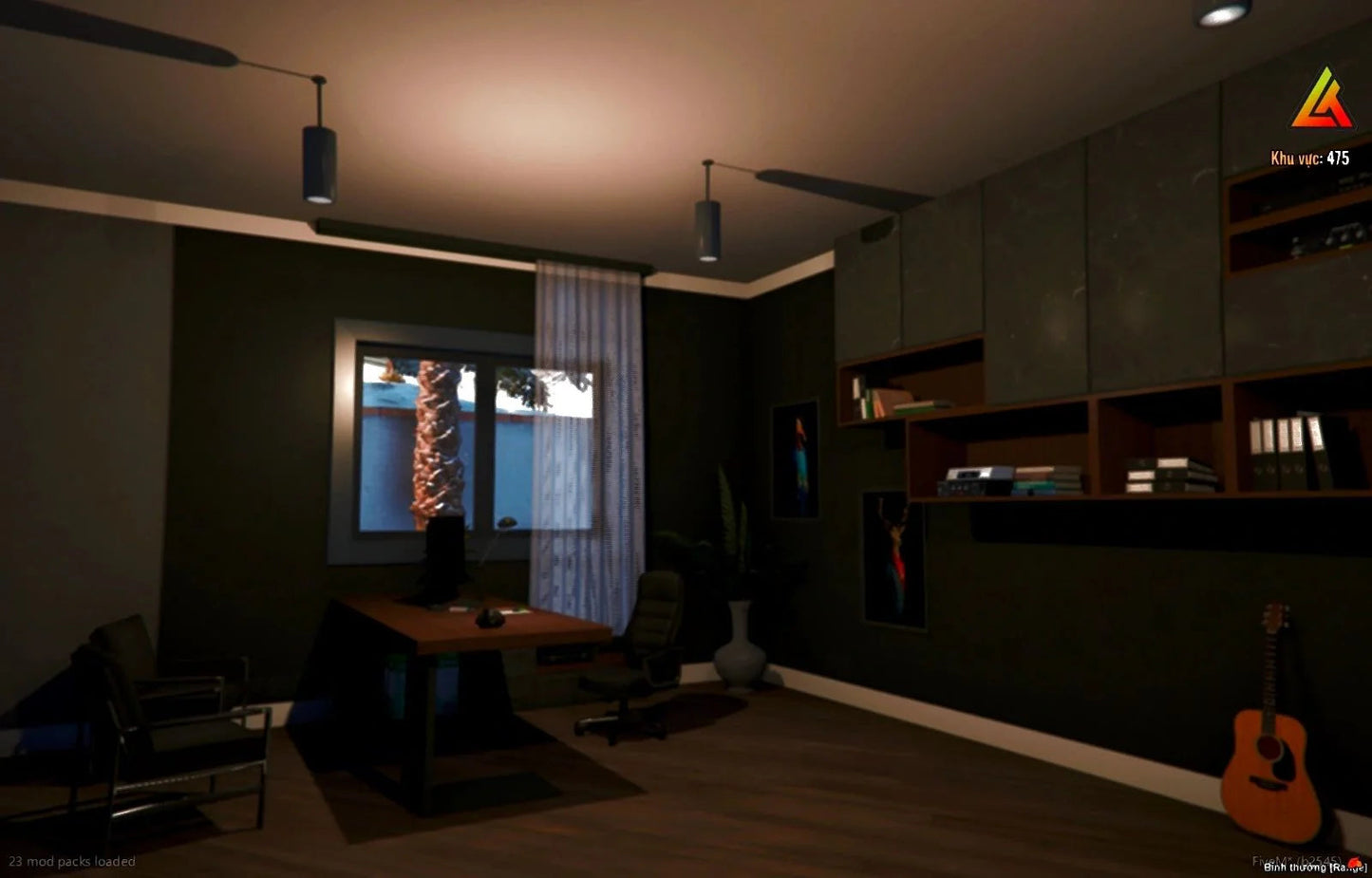  Open Interior - Black House