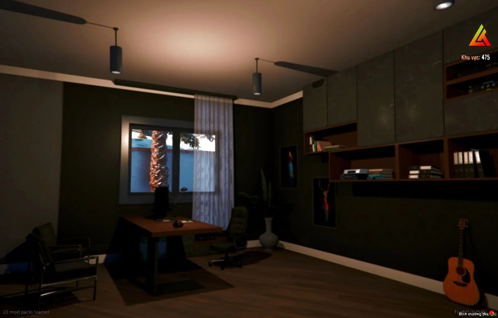  Open Interior - Black House