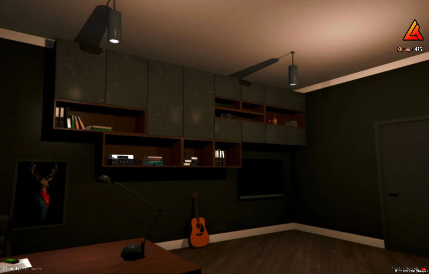  Open Interior - Black House