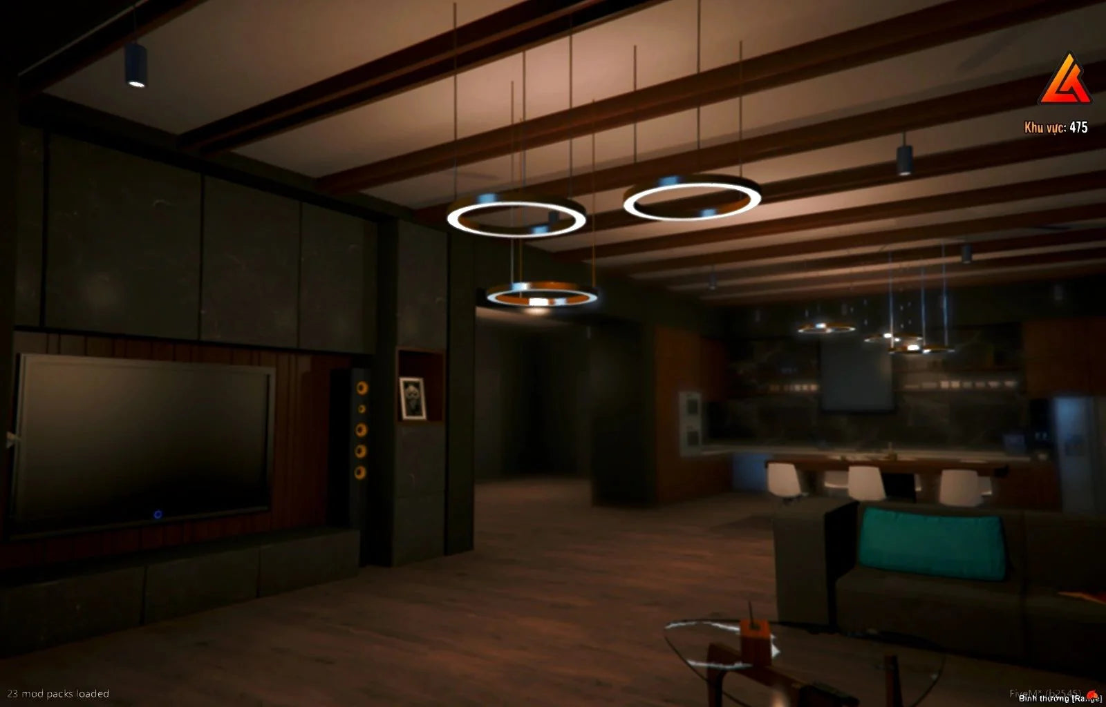  Open Interior - Black House