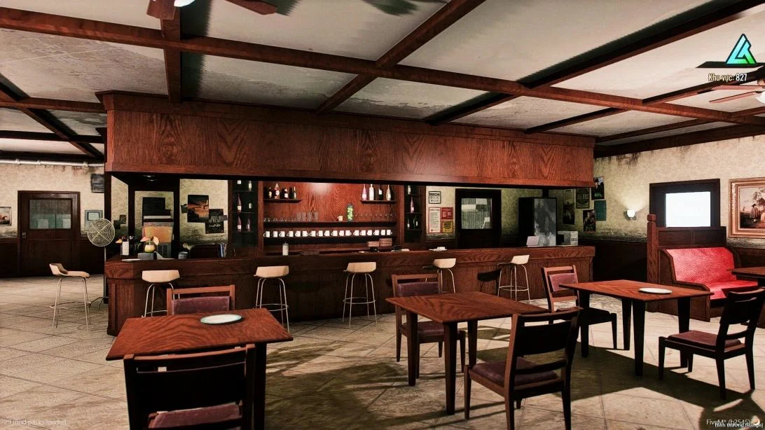  Open Interior MAFIA BAR