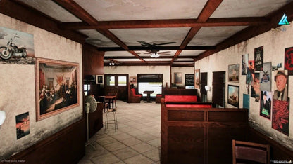  Open Interior MAFIA BAR