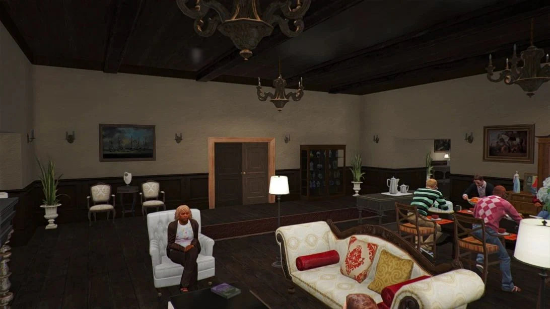  Open Interior PlayBoy Mansion Overview