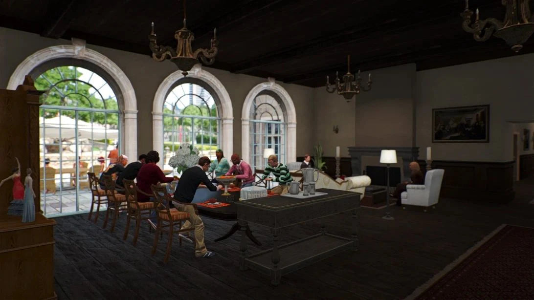  Open Interior PlayBoy Mansion Overview