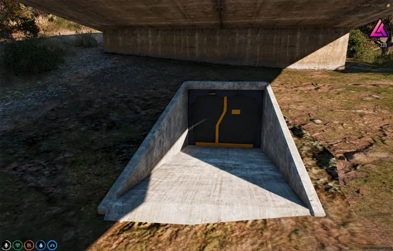  Open Interior - Sci-Fi Bunker