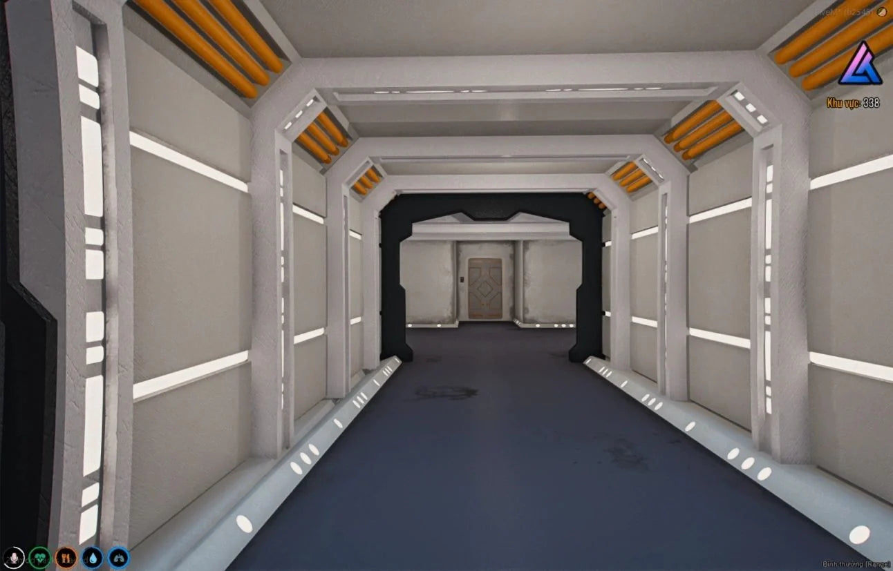  Open Interior - Sci-Fi Bunker