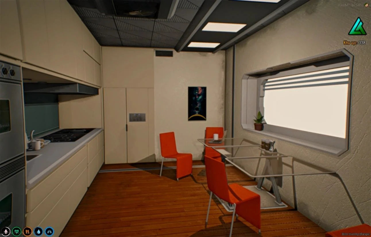  Open Interior - Sci-Fi Bunker