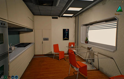  Open Interior - Sci-Fi Bunker