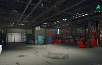  Open Interior Vagos Base 2 Overview (Gang Zone)