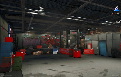  Open Interior Vagos Base 2 Overview (Gang Zone)