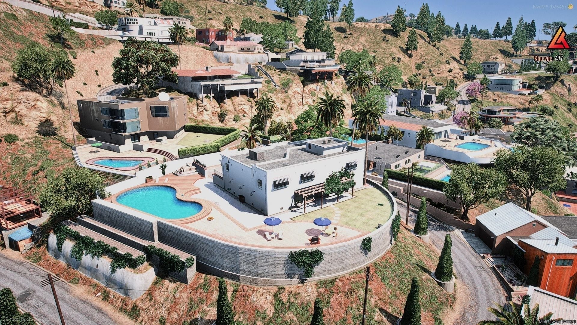  Open Interior Villa