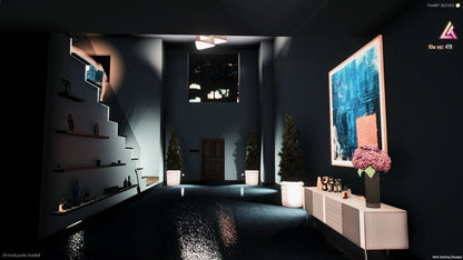  Open Interior Villa