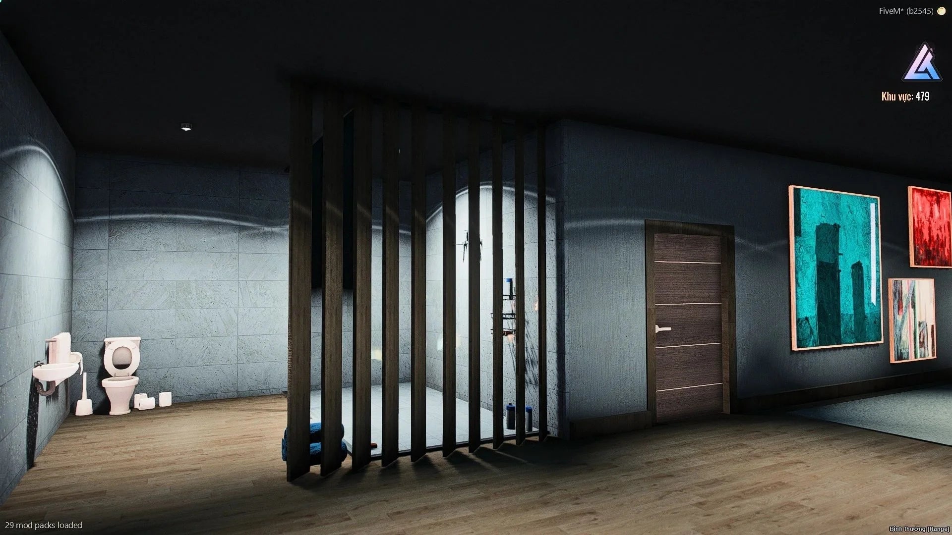  Open Interior Villa