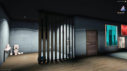  Open Interior Villa