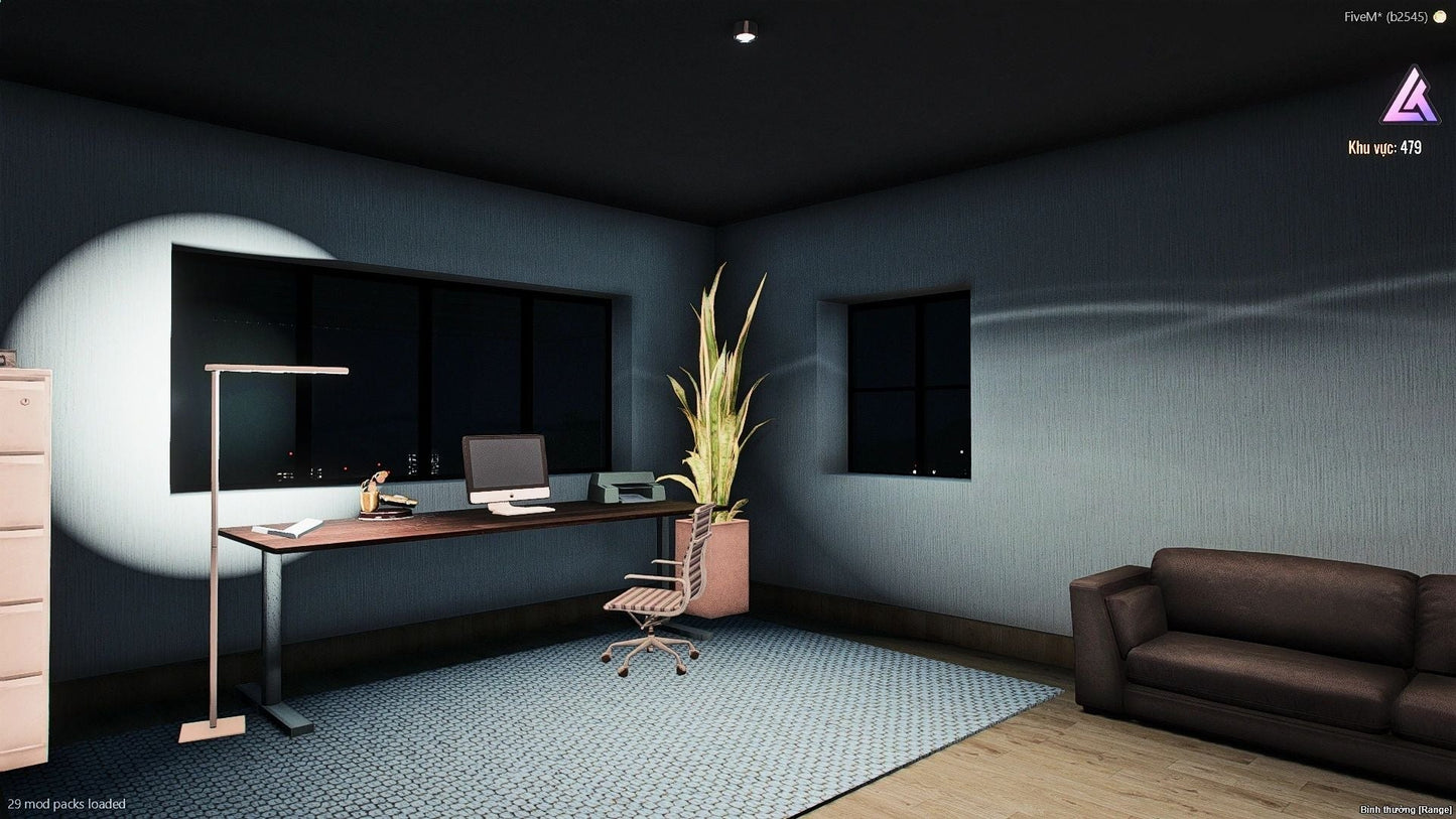  Open Interior Villa