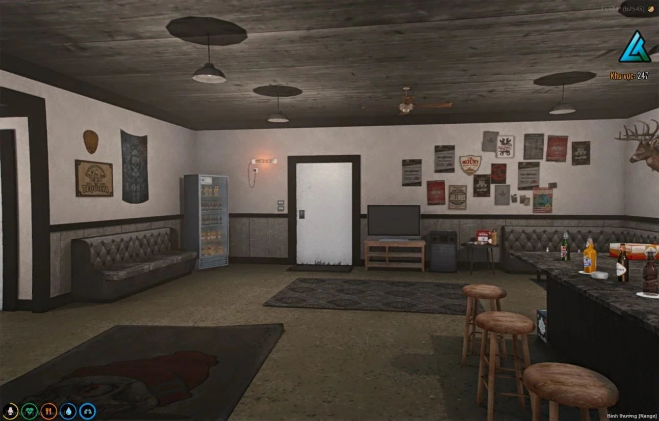  Route 68 MC Clubhouse Interior