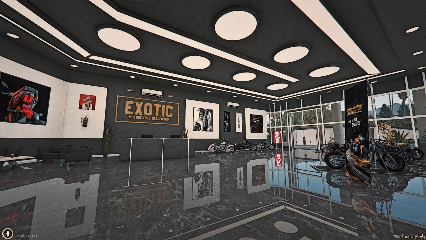  Exotic Motorcycle Dealership