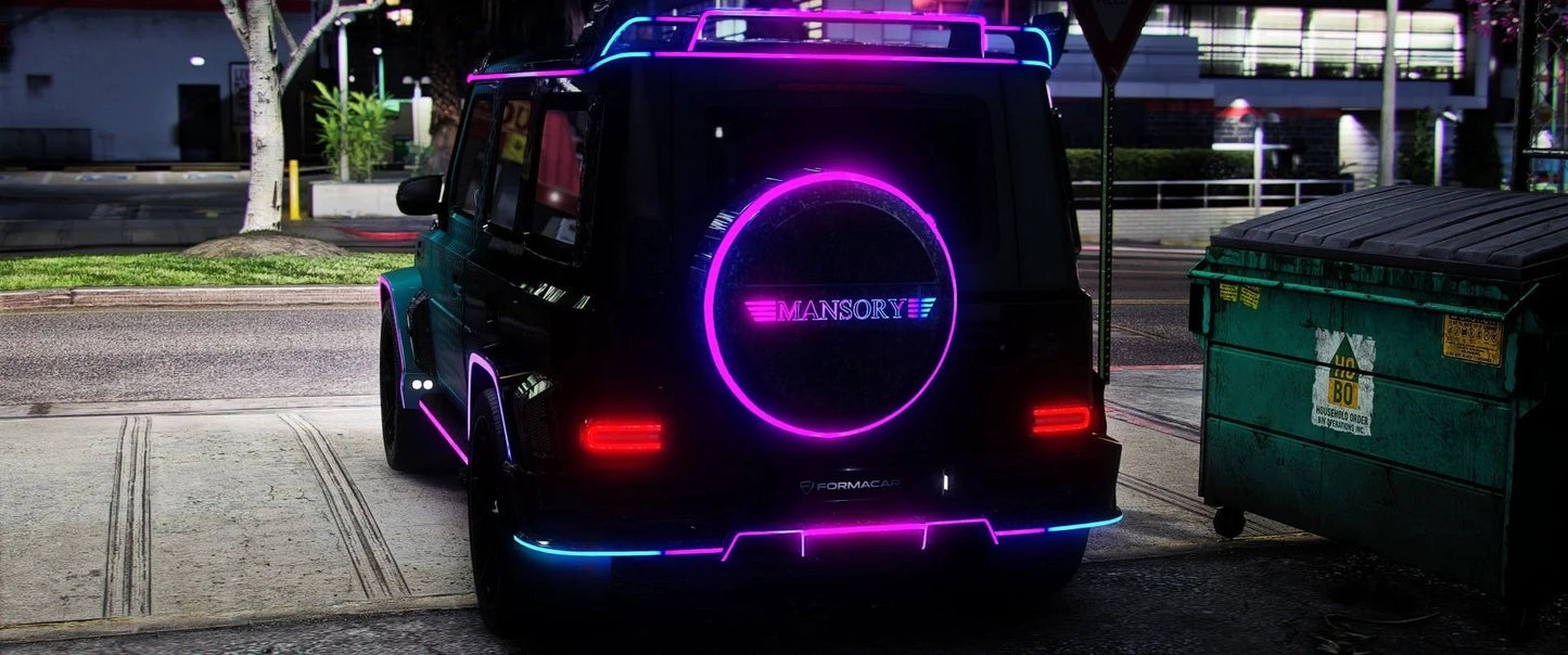 Mansory Mercedes P900 [Dinamic RGB Lights] | A-Studio