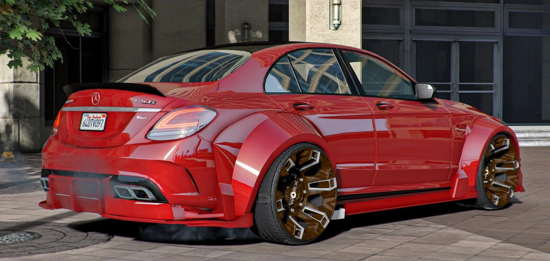 Mercedes AMG C63s Widebody | Hamada Drift