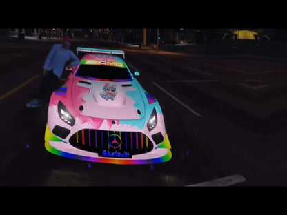 Mercedes-AMG GT 3D Animated Livery